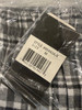 APPAREL APPEREL 10W MENS FLANNEL - LIGHT GRAY WHITE - MEDIUM New