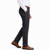 GALAXY BY HARVIC GALAXY DRESS MEN’S FLEX STRETCH SLIM FIT SIZE 40 - DARK GRAY