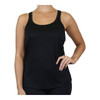 GALAXY BY HARVIC MOISTURE WICKING RACERBACK TANK - SIZE: WOMEN 2XL - BLACK New