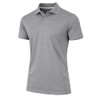 Galaxy by Harvic Men's Tagless Moisture Wicking Polo Shirt (S-3XL):Small|Gray New