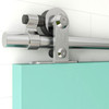 TSMST 5.5FT Stainless Steel Sliding Barn Door Hardware Kit, T Style