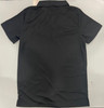 KICK START GEAR MEN MOISTURE WICKING PIQUE POLO SHIRT - SIZE: SMALL - BLACK New