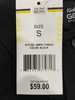 KICK START GEAR MEN MOISTURE WICKING PIQUE POLO SHIRT - SIZE: SMALL - BLACK New