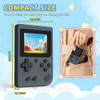 AQHH RETRO HANDHELD GAMES CONSOLE BUILT-IN 400 VIDEO GAMES CLASSIC GRAY