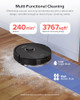 ROBOROCK ROBOT VACUUM AND MOP SELF-EMPTYING 5500 PA MAX SUCTION - BLACK