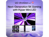LG UltraGear evo AI 27 inch Dual Mode 5K 165Hz QHD 2K 1440P 330Hz IPS MINI LED