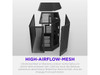 H6 (2026) Compact Dual-chamber ATX Case All Black