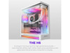 NZXT H6 RGB+ (2026) Compact Dual-chamber ATX Case - All White