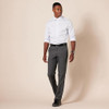 AMAZON ESSENTIALS MEN'S SLIM-FIT DRESS PANT MEN 29W/32L - DARK GRAY