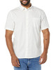 AMAZON ESSENTIALS MEN'S SHORT SLEEVE DRESS SHIRT STRETCH WHITE XS