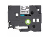Brother P-touch TZe Laminated Label Tape - - DiameterTape - White - Laminated -