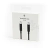 APPLE THUNDERBOLT 2 CABLE - BLACK, 0.5M, 1.6FT - MF640LL/A, A1410 - BLACK