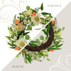 National Tree Company 22" Artificial Spring Wreath with Bloom - Pink/Multi