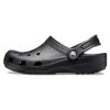 CROCS UNISEX ADULT CLASSIC CLOG CLOGS WOMEN/MEN BLACK SIZE M7 W9 New