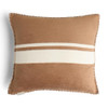 PRESTON LANE HIGHRISE THROW PILLOW, 21"x21", GSM, 47PLUX558708, Camel New