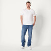AEMN49469M25-TMB - Amazon Essentials Men's Low Stretch Straight-Fit Med Blue New