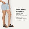 AMAZON ESSENTIALS WOMEN'S MID-RISE SLIM FIT - SIZE 4 - CLASSIC LIGHT WASH New