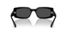 RAY-BAN WOMENS KILIANE SQUARE SUNGLASSES - BLACK/DARK GRAY