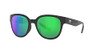 COSTA WOMEN'S SALINA 580P SUNGLASSES BLACK FRAME GREEN MIRROR LENS - BLACK/FRAME