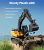 GEYIIE REMOTE CONTROL EXCAVATOR - BLACK YELLOW