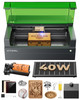 XTOOL S1 40W LASER CUTTER AND ENGRAVER - ROTARY BUNDLE - BLACK New