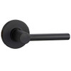 AMAZON BASICS CONTEMPORARY MADISON PASSAGE DOOR LEVER MATTE BLACK 1-PACK New