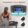 Sunny Health & Fitness Exercise Treadmills Double Deck Sizes Incline Features