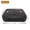 ABCCANOPY CANTILEVER PATIO UMBRELLA BASE FOR OUTDOOR SAND/WATER FILLED -COFFEE