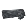 LOGITECH MX KEYS COMBO PERFORMANCE WIRELESS KEYBOARD W/ MOUSE - BLACK
