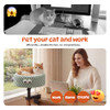 NIUZYRO CAT DESK BED HEIGHT ADJUSTABLE 360° ROTATING DESK MOUNTED - GREEN