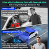 DEERASK PRO2 4G LTE DUAL 1080P CAR SECURITY DASH CAM, LIVE REMOTE VIEW, BLACK