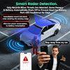 DEERASK PRO2 4G LTE DUAL 1080P CAR SECURITY DASH CAM, LIVE REMOTE VIEW, BLACK