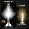 XWQHJW 9005 HB3 LED BULBS KIT HIGH/LOW BEAM XENON WHITE BRIGHT 2PACK - GRAY/RED