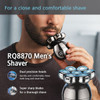 VUKO MEN’S ELECTRIC HEAD AND BEARD SHAVER - BLACK
