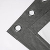 AMAZON BASICS 100% BLACKOUT CURTAINS GROMMETS 52 X 96 INCHES 2 PANELS - BLACK
