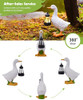 Nacome Solar Goose Statues Garden Porch Decor Warm Lantern Clearance Goose