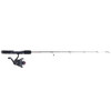 UGLY STIK ICE FISHING REEL AND SPINNING ROD COMBO - BLACK/RED New