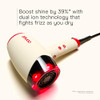 INFINITI PRO BY CONAIR LED INFRARED HAIR DRYER DUAL ION CERAMIC 1999 - WHITE