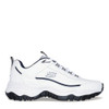 237761 SKECHERS MEN'S, E'LITE AFTERBURN WALKING SHOE WHITE/NAVY Size 11 New
