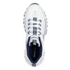 237761 SKECHERS MEN'S, E'LITE AFTERBURN WALKING SHOE WHITE/NAVY Size 11 New