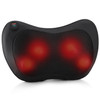 BELMINT SHIATSU PILLOW MASSAGER WITH HEAT, INFRARED HEATING 4 DEEP-KNEADING