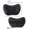 BELMINT SHIATSU PILLOW MASSAGER WITH HEAT, INFRARED HEATING 4 DEEP-KNEADING