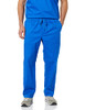 AMAZON ESSENTIALS MEN ELASTIC WAIST STRAIGHT LEG SCRUB PANT SIZE MEN L - BLUE New