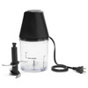 MAINSTAYS 3 CUP ELECTRIC FOOD CHOPPER, PLASTIC - BLACK