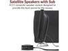Cyber Acoustics CA-3908 2.1 Multimedia Speaker System with Subwoofer, 92 Watts