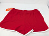 WONDER NATION GIRLS DOLPHIN HEM SHORTS - SIZE: YOUTH XL (14-16) - BRILLIANT RED New