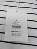 FREE ASSEMBLY WOMEN'S DROP PUFF SHOULDER TOP - SIZE: WOMEN M - CREAM 100 STRIPE New