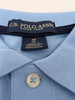 U.S. POLO ASSN BOYS SHORT SLEEVE PIQUE POLO SHIRT - SIZE: YOUTH M/8 - LIGHT BLUE New