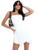 PRINCESS POLLY WOMEN'S ADONIS MINI DRESS - SIZE: WOMEN SIZE 6 - WHITE New