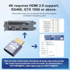 MALARPON HDMI Dummy Plug fit-Headless Display Emulator DDC EDID Headless 3PACK New